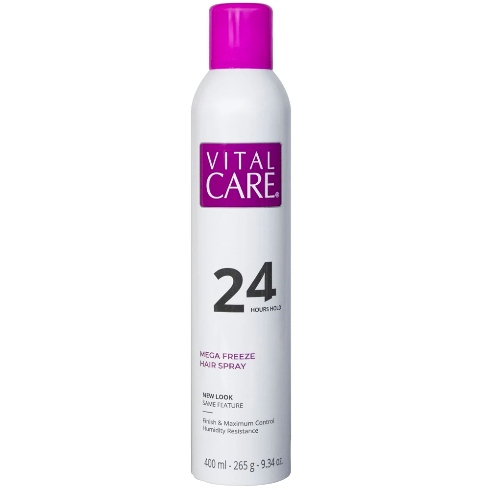 Vital Care Hair Spray Mega Hold Finish & Control 24 horas 283g