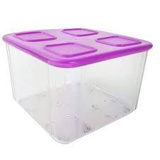 Tupperware Clear Mate Quadrado Policarbonato