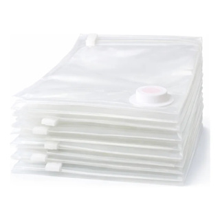 Kit 10 Saco Vácuo 60x80 Organizador Roupa Edredom Cobertor Mala Viagem Guarda Roupa em Oferta na Shopee