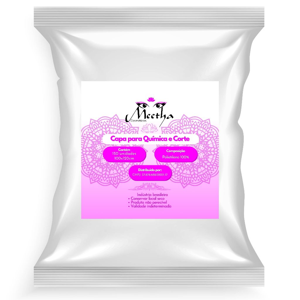 Capa Descartável Cabeleireiro Química E Corte 150 Unid em Oferta na Shopee