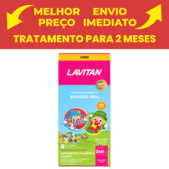 Vitamina Lavitan Patati Patatá Sabor Tutti-frutti Cimed com 240ml