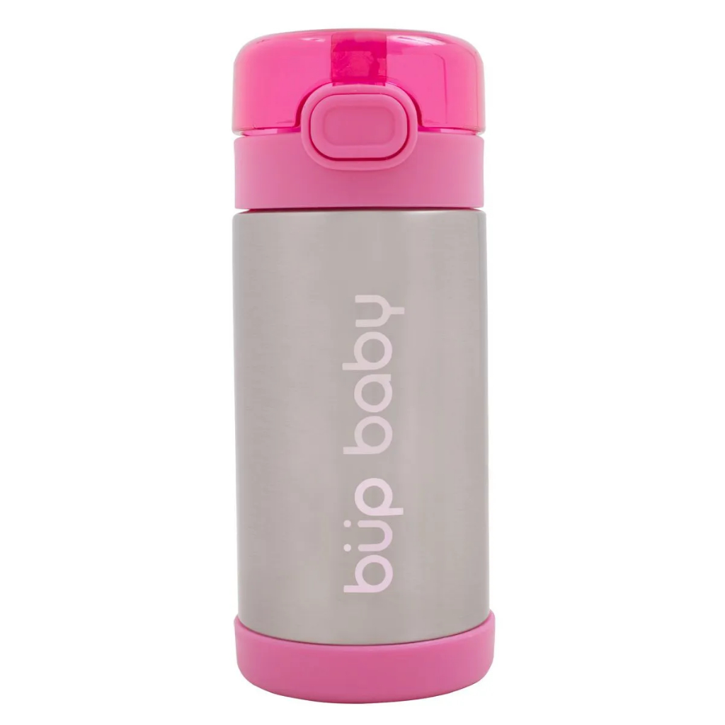 Garrafa Flip Térmica Infantil Pink Büp Baby em Oferta na Shopee