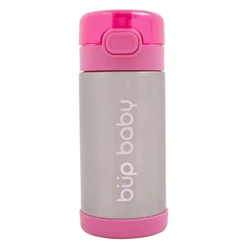 Garrafa Flip Térmica Infantil Pink Büp Baby