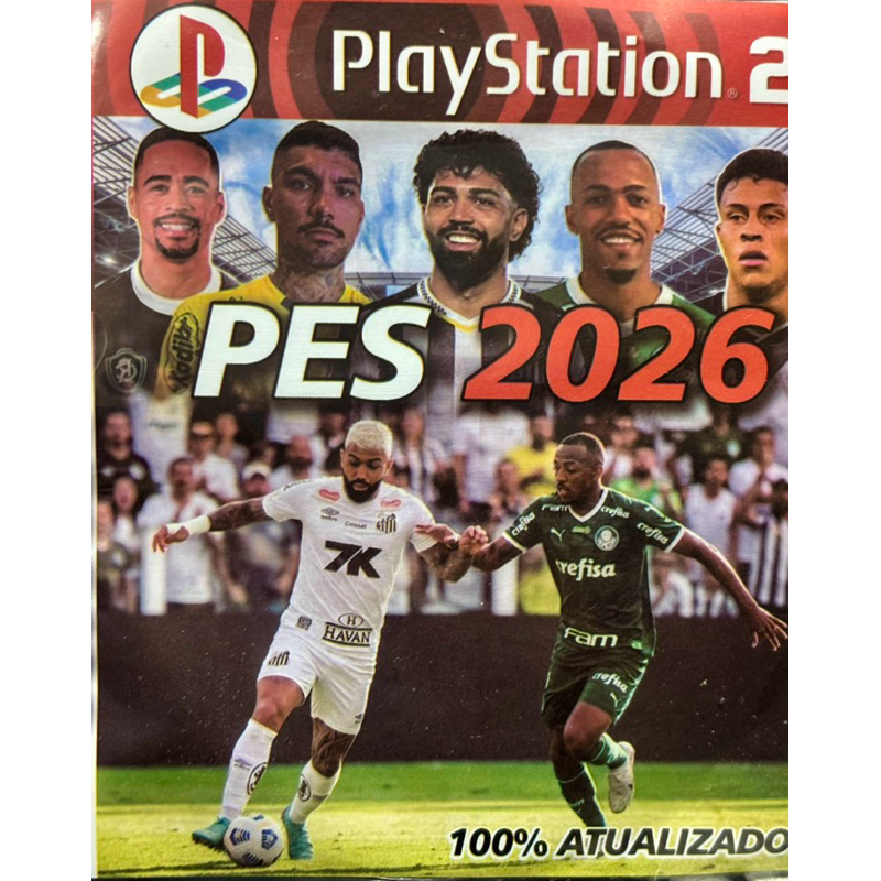 Pes 2026 PS-2 atualizado