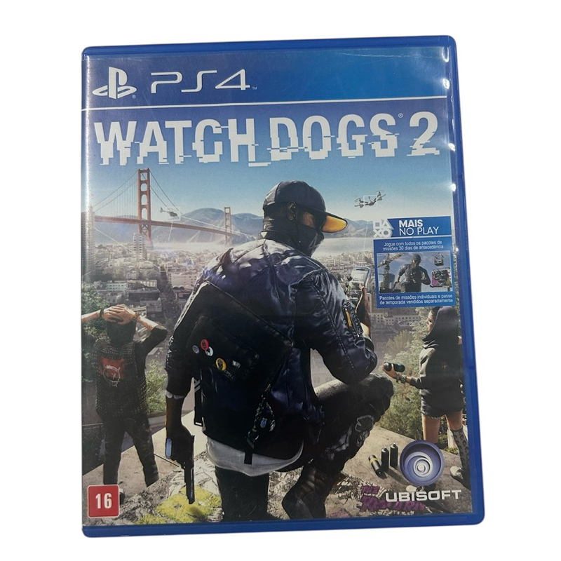 Jogo Watch Dogs 2 PS4 Mídia Física (Jogo em Português)