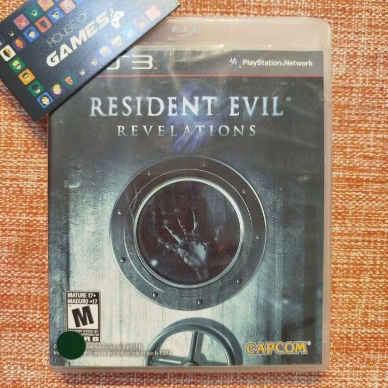 Game Resident Evil Revelations Ps3 Midia Física Semi-novo Original
