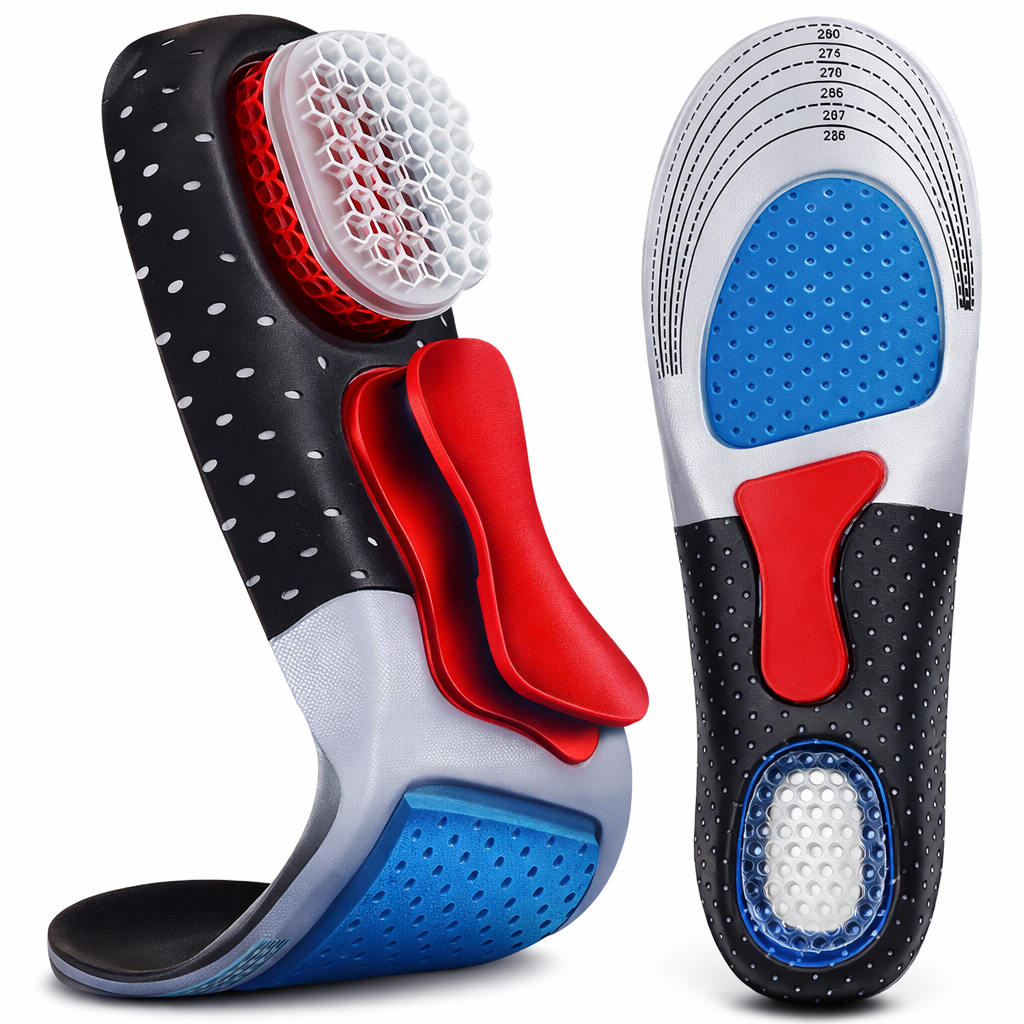 Palmilha Ortopédica Premium Alivio Imediato Esporão Calcaneo Fascite em Oferta na Shopee