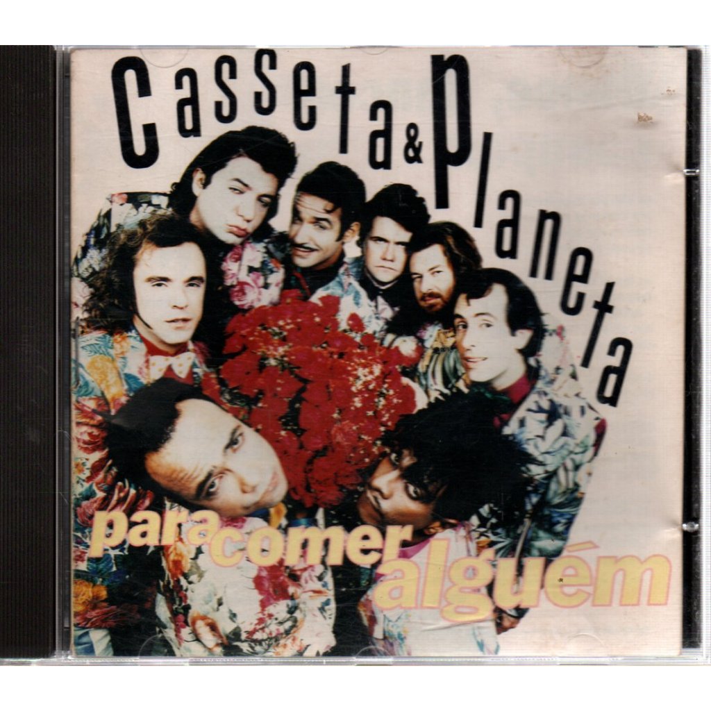 CD CASSETA & PLANETA - PARA COMER ALGUEM ( 1994 ) ENCARTE UM POUCO AMASSADO
