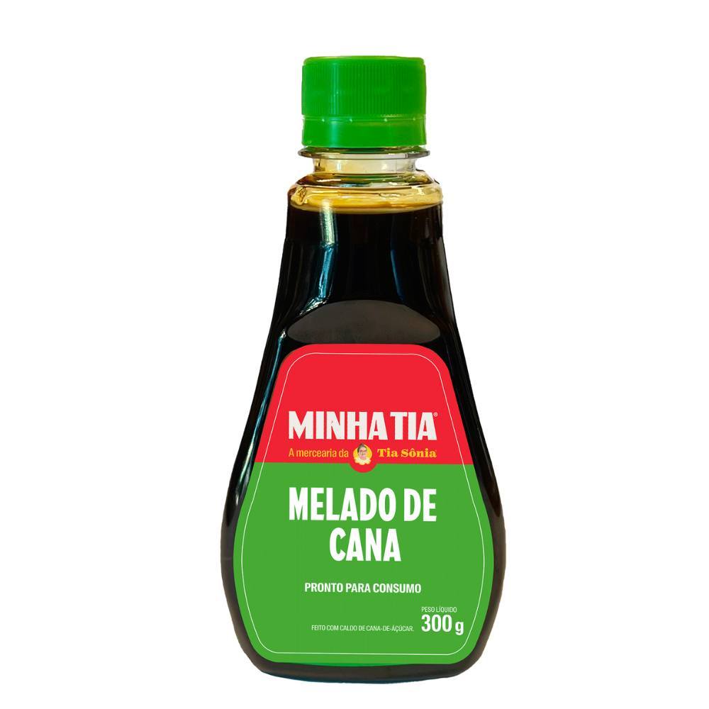 Melado de Cana Puro Vegano IBD Não OMG Tia Sônia 300g