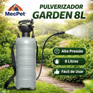 Pulverizador Agrícola Borrifador Com Compressão Jato Regulável 8 Litros em Oferta na Shopee