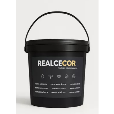 Tinta econômica sem cheiro interior anti-mofo  18 L Realcecor em Oferta na Shopee