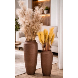 Kit 2 vasos p plantas egípcio decorativo luxo texturizados em Oferta na Shopee