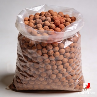 Argila Expandida 10L Pedra Para Jardim Drenagem Floreiras Obras Decoração de Vasos Planta Natural em Oferta na Shopee