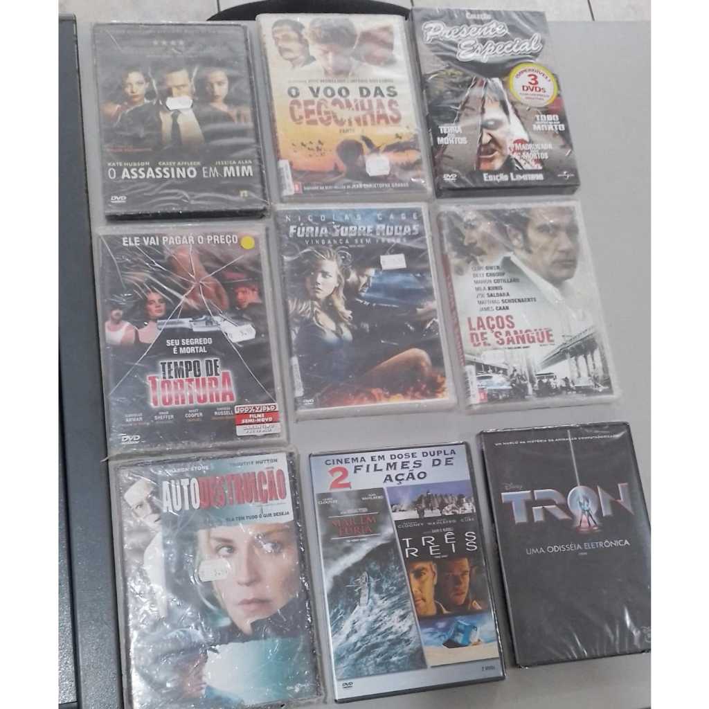 DVDs Filmes de Ação e Terror - LACRADOS em Oferta na Shopee