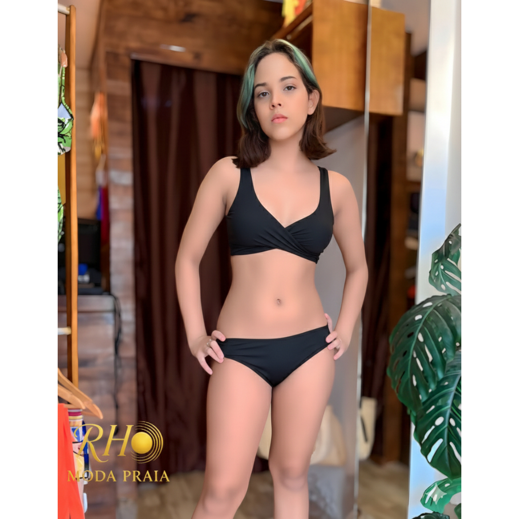 Biquíni Pietra Infanto-Juvenil Beach Gloss | Sem bojo | Forrado| Versatilidade 2 em 1