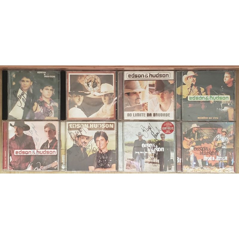 CD Edson & Hudson Autografado – Original – Escolha o Álbum
