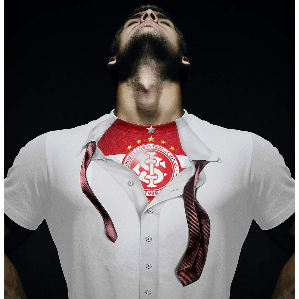 Camiseta Poliéster Internacional / Camisa Do Colorado / Blusa Celeiro de Ases / Rolo Compressor