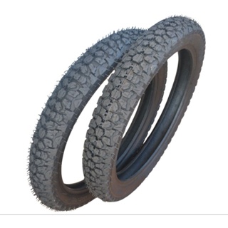 Par de Pneus Borrachudos 2.75-18 + 90/90-18 CG 125/150 Titan Fan Start YBR Factor Fazer 150 em Oferta na Shopee