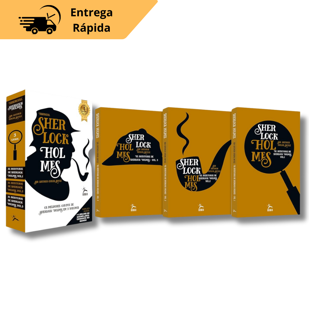 Essencial Sherlock Holmes - Box 3 Livros