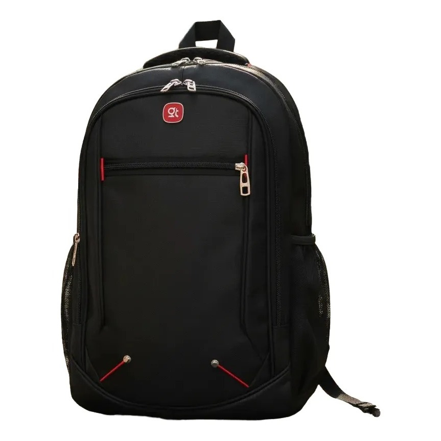 Mochila Escolar Trabalho Resistente Notebook Impermeavel Preta GT