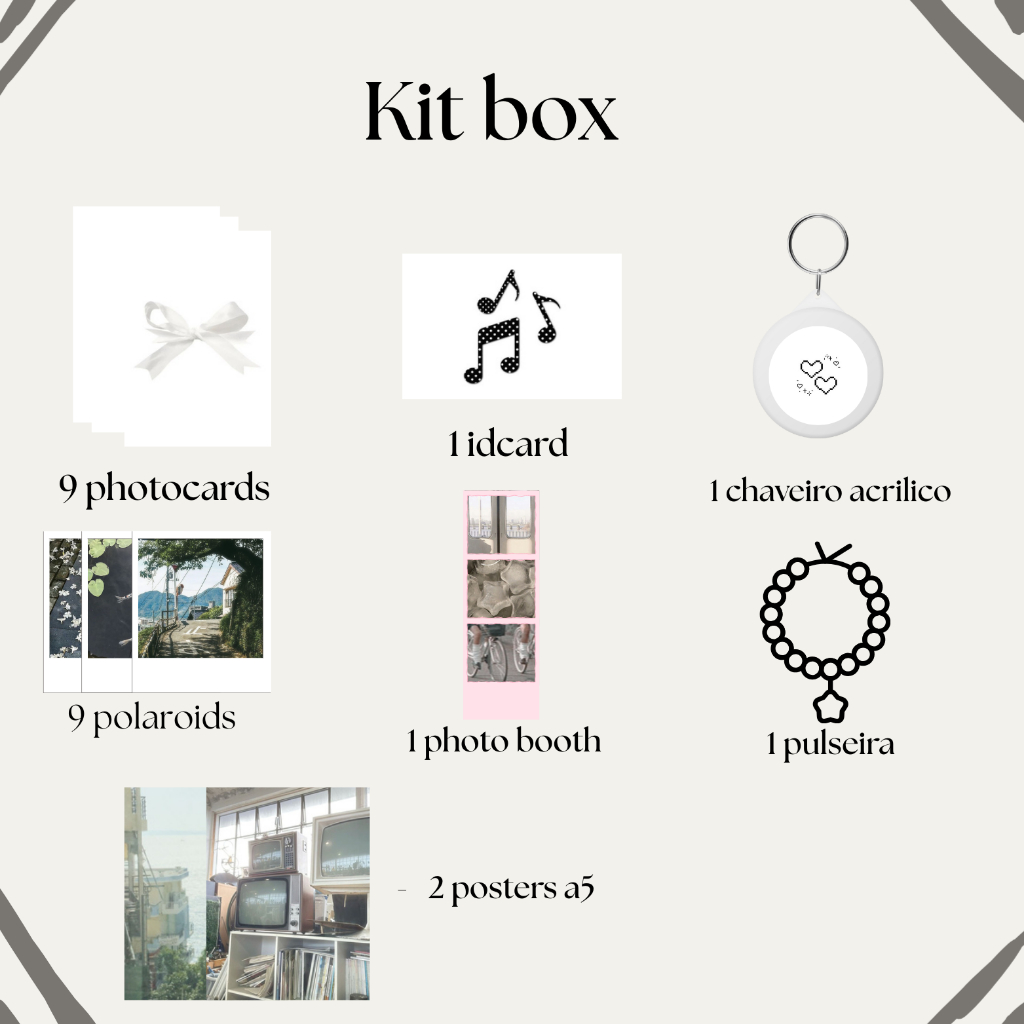 Box Kit fã  k-pop/pop/séries