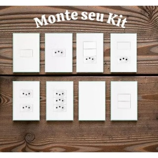 Monte sua Tomada, Interruptor, Tomada 10a E 20a, Tomada Dupla -Barato- Linha Apoio Lissê! em Oferta na Shopee