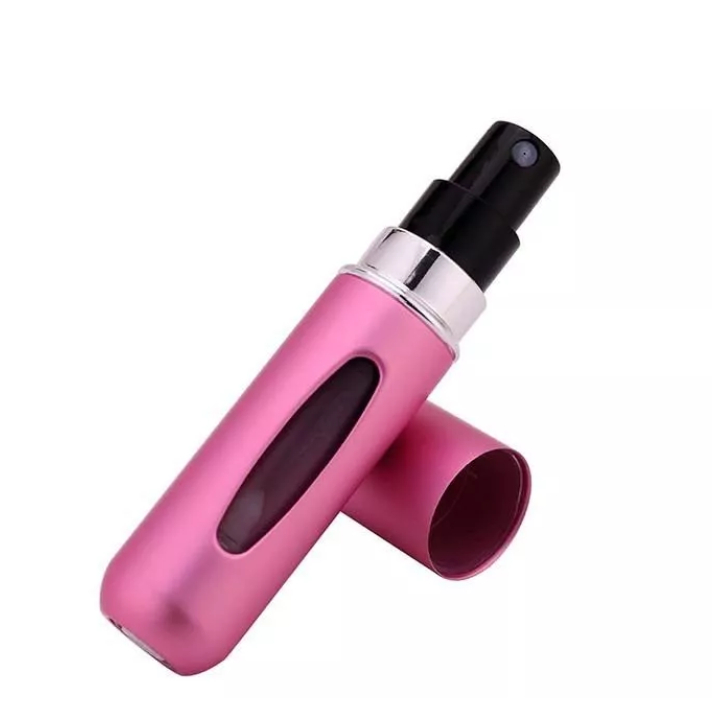 Kit 2 Pcs Porta Perfume Recarregavel Portatil Spray 5ml/Masculino/Feminino — imagem 2 de 2