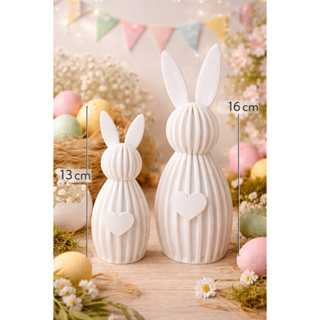 kit 2 Coelhos da PÁSCOA para  decoração minimalista. em Oferta na Shopee