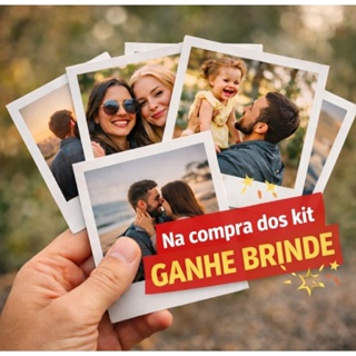 Mini Fotos 7x5 Personalizadas com Foto de Brinde Impressão Premium Ideal Para Presentes em Oferta na Shopee