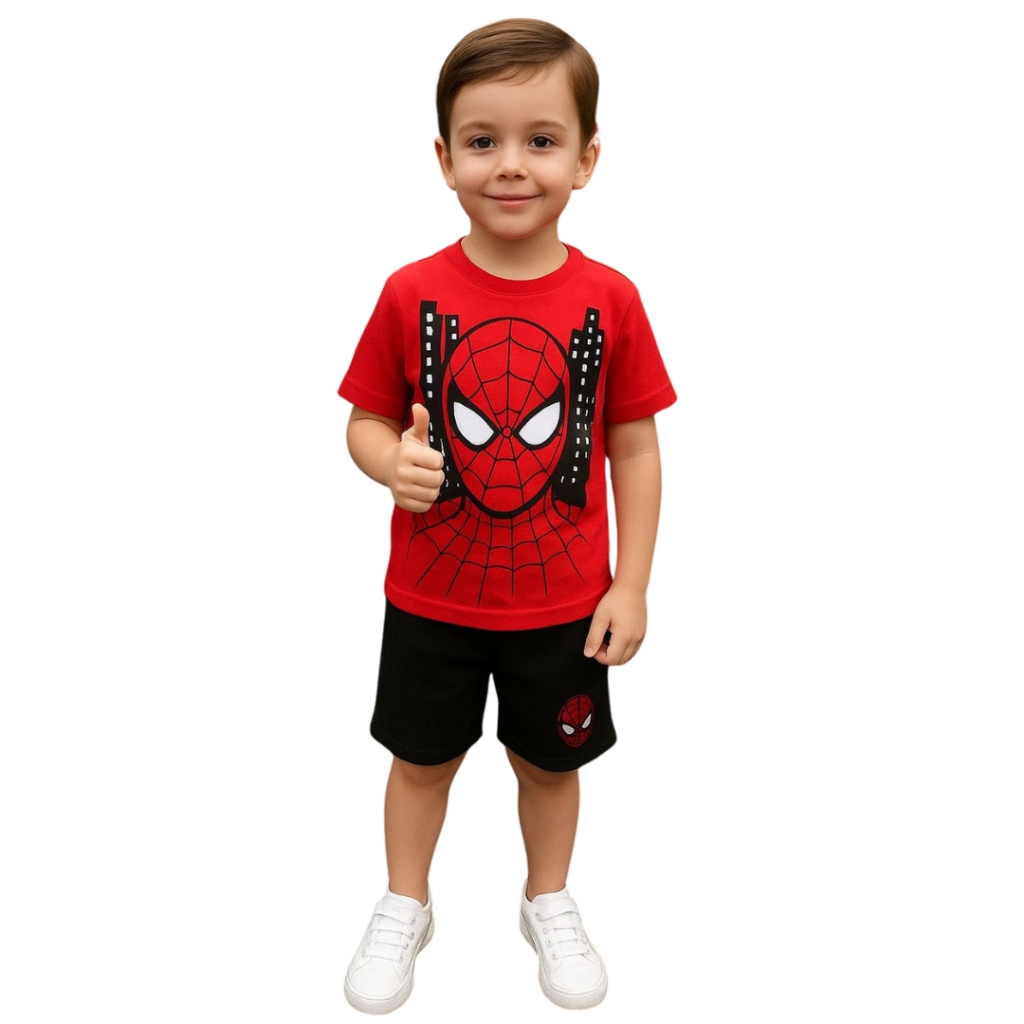 Conjunto Infantil Homem Aranha