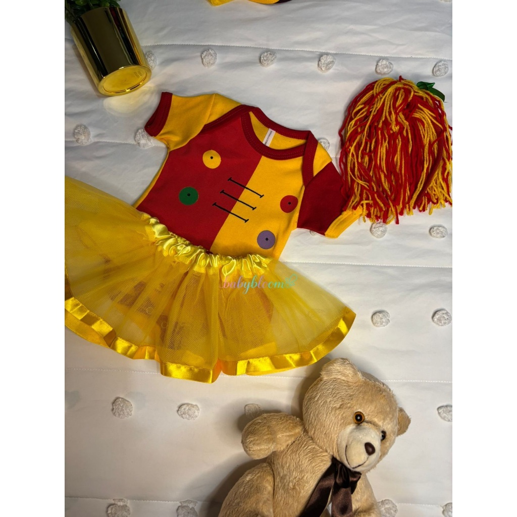 Body Bebê Infantil Mêsversário Temático Emilia Completo Macacao Personagens Fantasia + BRlNDE