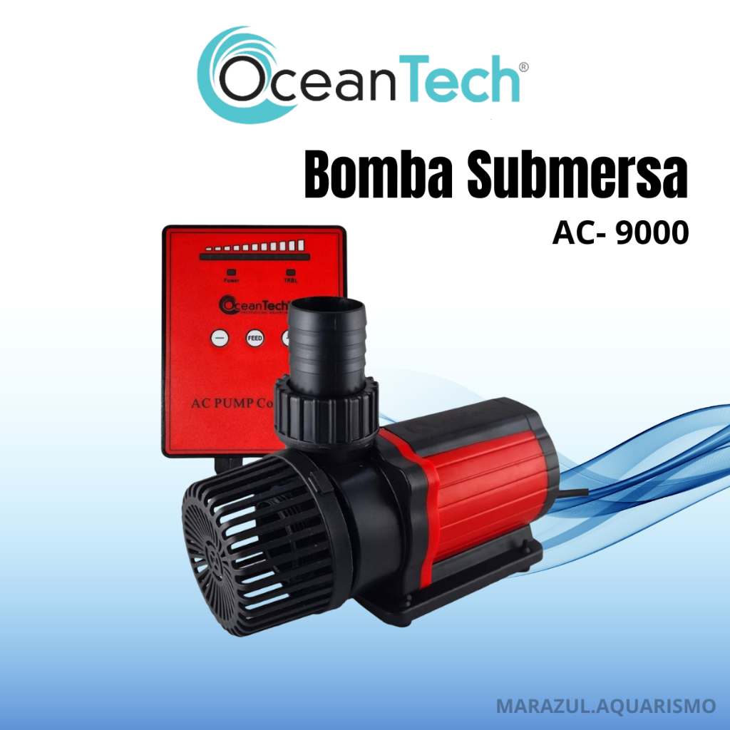 Bomba Submersa AC 9000 Ocean tech Para Aquários e Lagos