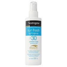 Neutrogena Sun Fresh Light Protetor Solar Fps 30 Spray 180ml