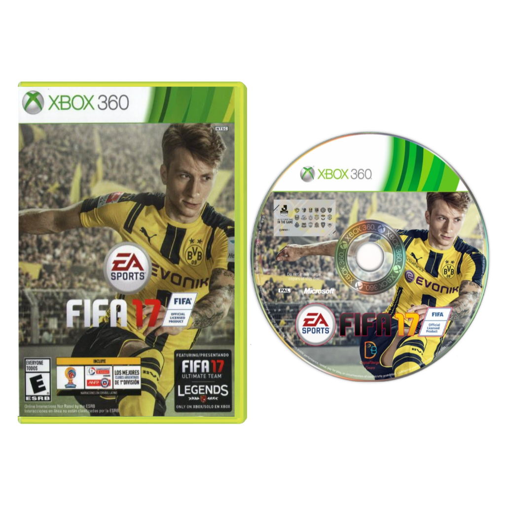 Jogo FIFA 17 para Xbox 360 Mídia Física Desbloqueado em Oferta na Shopee