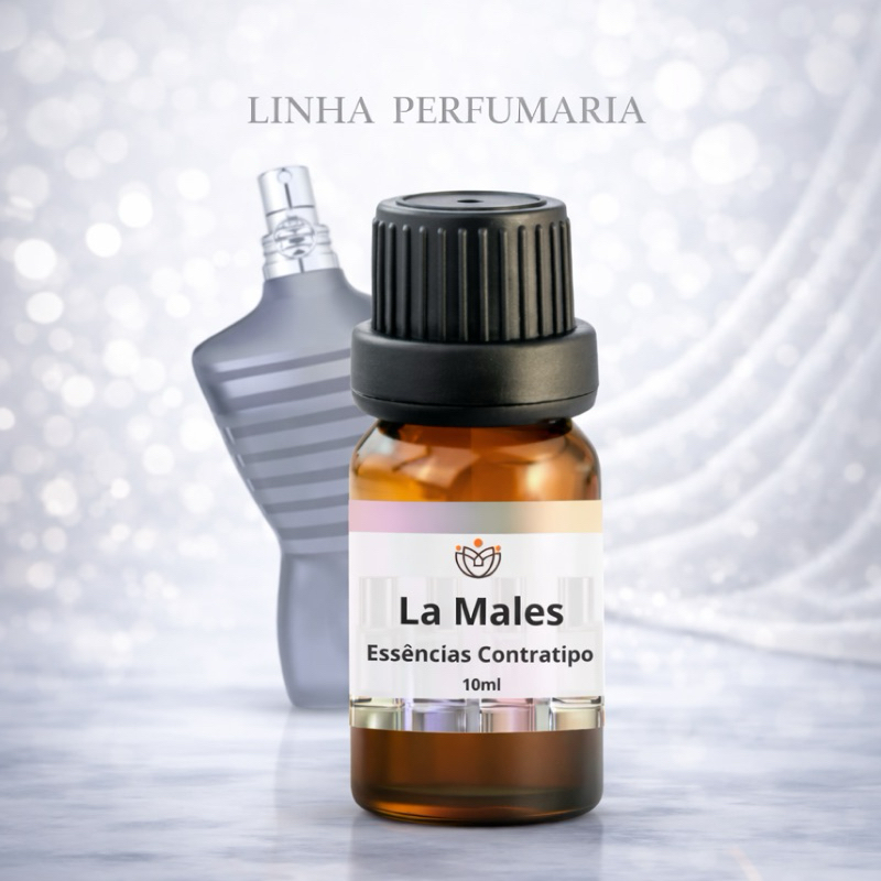 Essência La Males 10ml Perfumaria contratipo a base de óleo