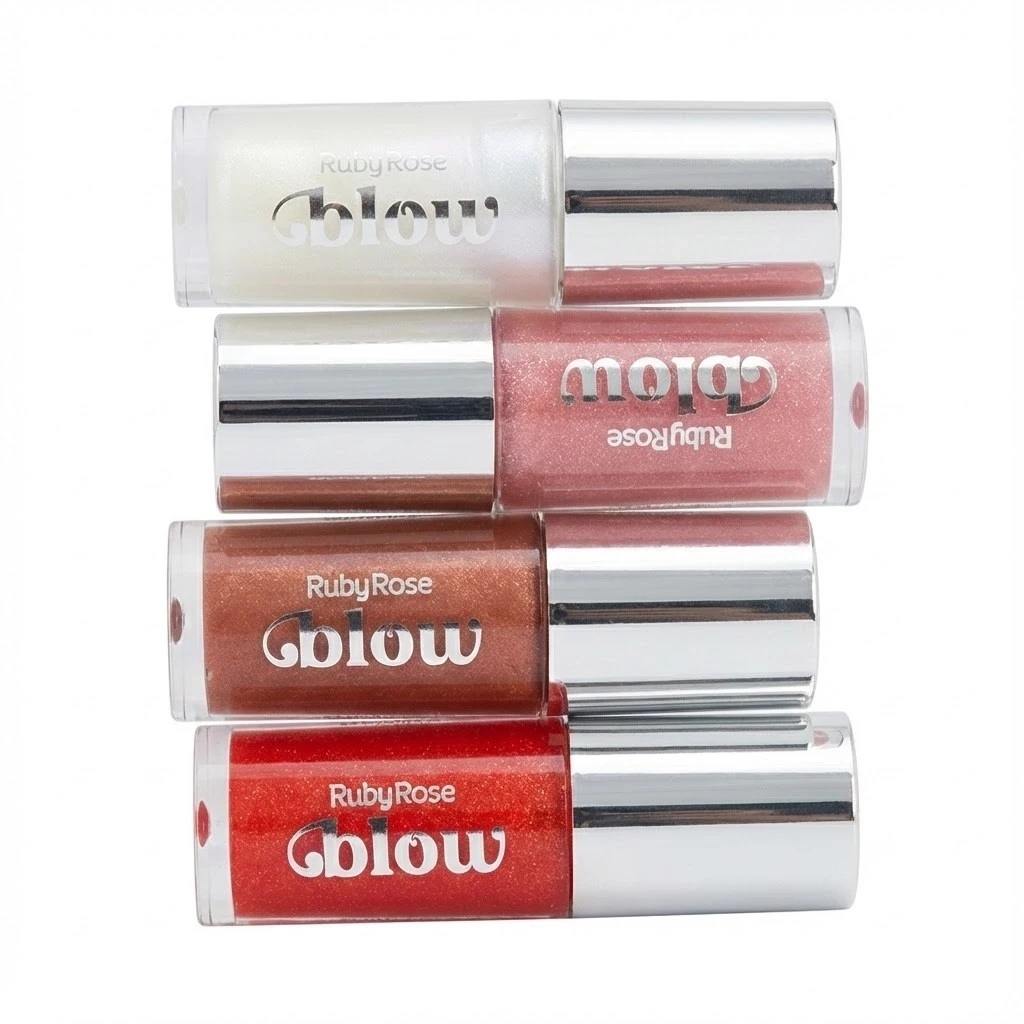 Gloss Labial Shine Like Blow Ruby Rose Brilho Labial