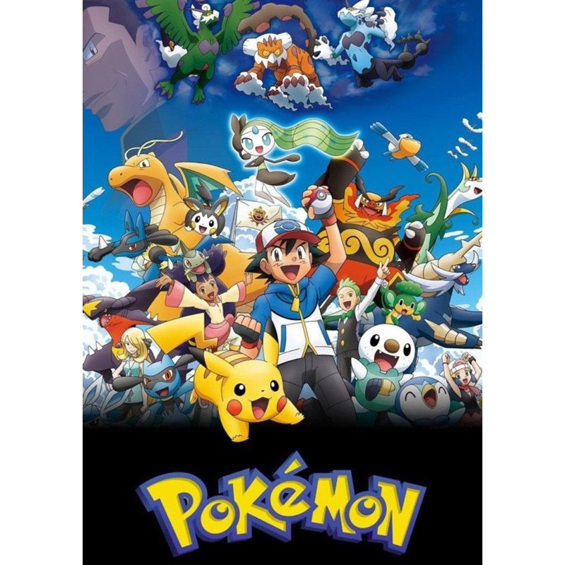 Caderno de brochura Pokémon Grande envio imediato em Oferta na Shopee