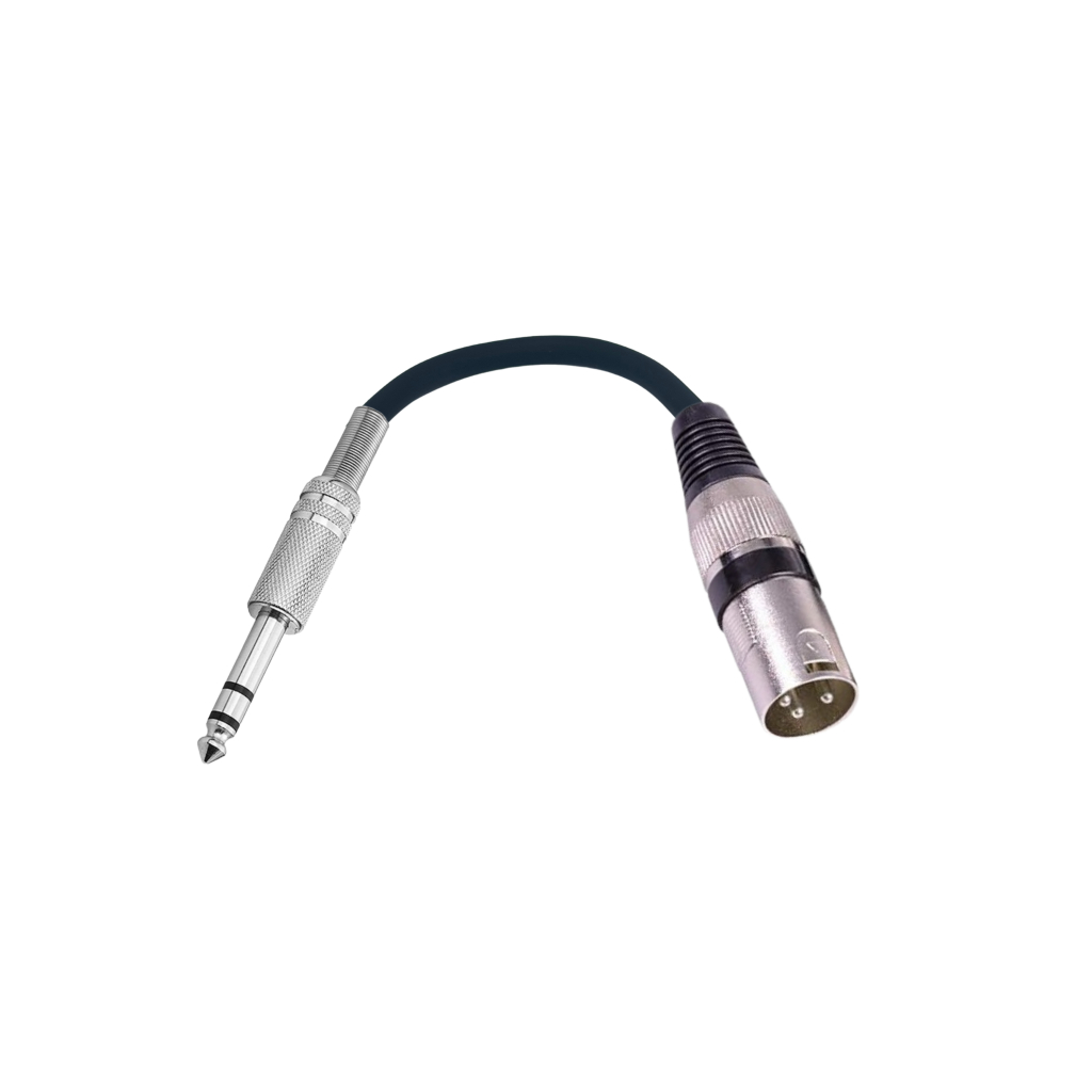 Cabo Adaptador Xlr Macho X P10 Stereo 10 Cm em Oferta na Shopee