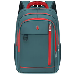 Mochila grande e estilosa para meninos, ideal para escola, viagens e compromissos de negócios.