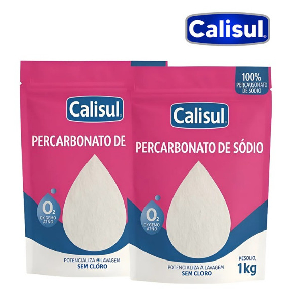 BRANQUEADOR PERCABONATO DE SÓDIO CALISUL em Oferta na Shopee