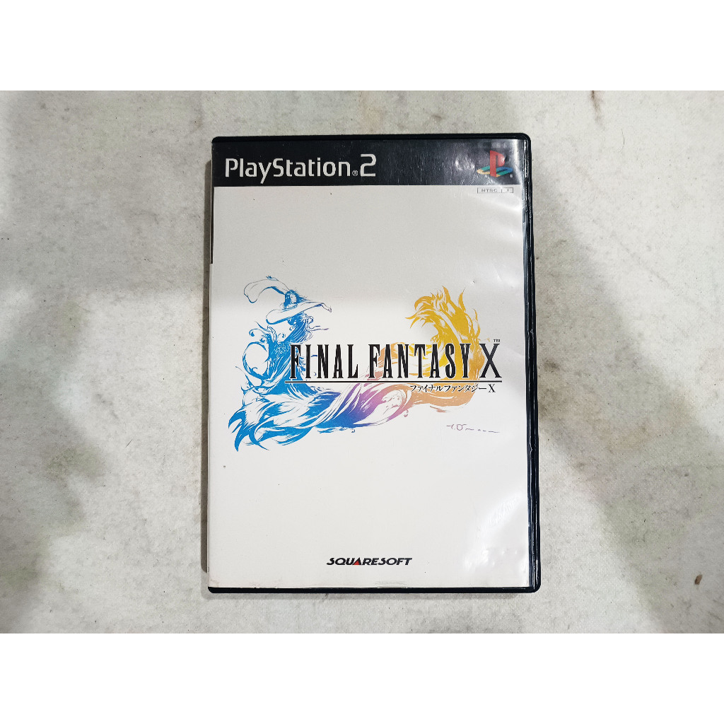 Final Fantasy X sem manual Japonês Original Playstation 2 Ps2