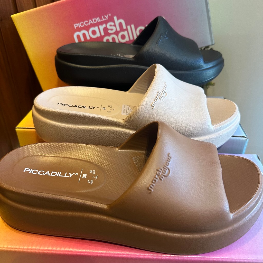 Chinelo Slide Piccadilly Nuvem Marshmallow Tamanco Ultraleve Retrô Sandalia Ultraconforto em Oferta na Shopee