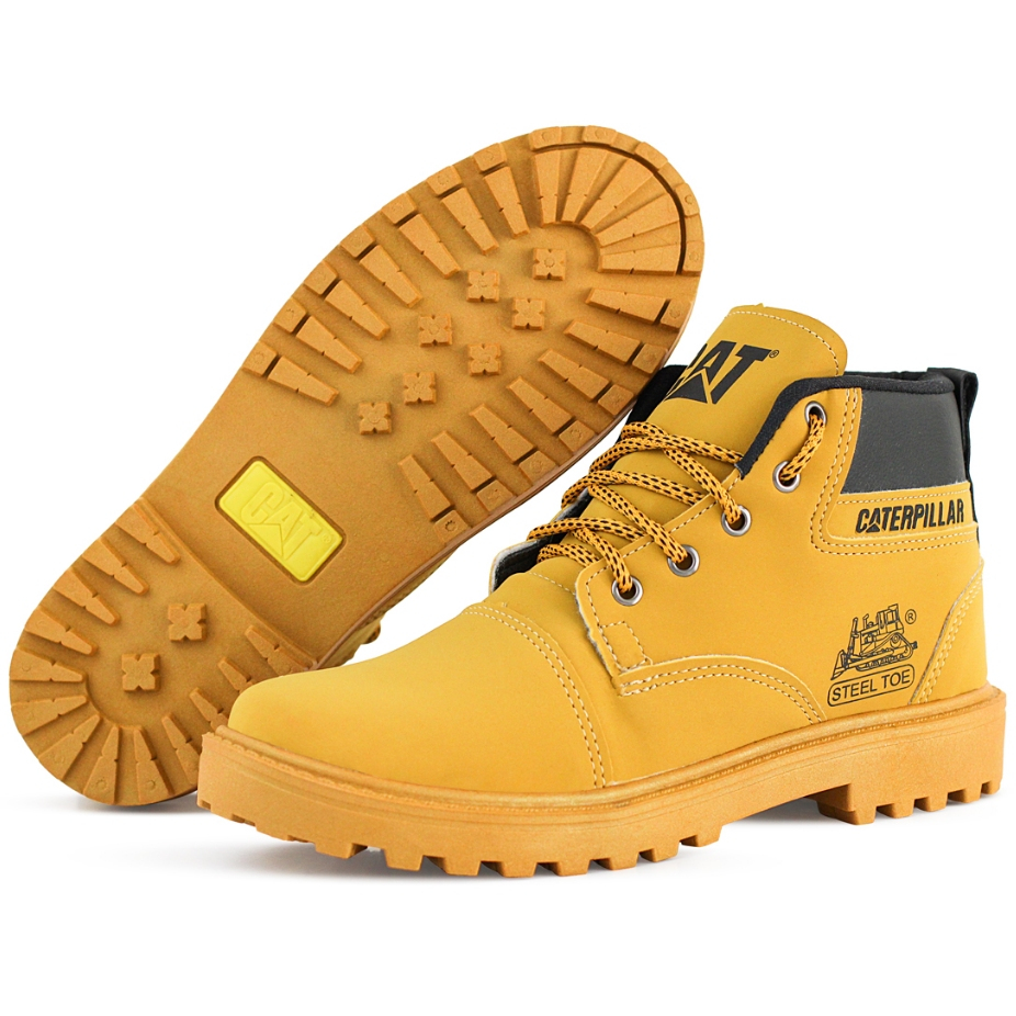 Bota Masculina Botina  Cater Trilha Casual Coturno Confortável Sola Tratorada Resistente Pronta Entrega