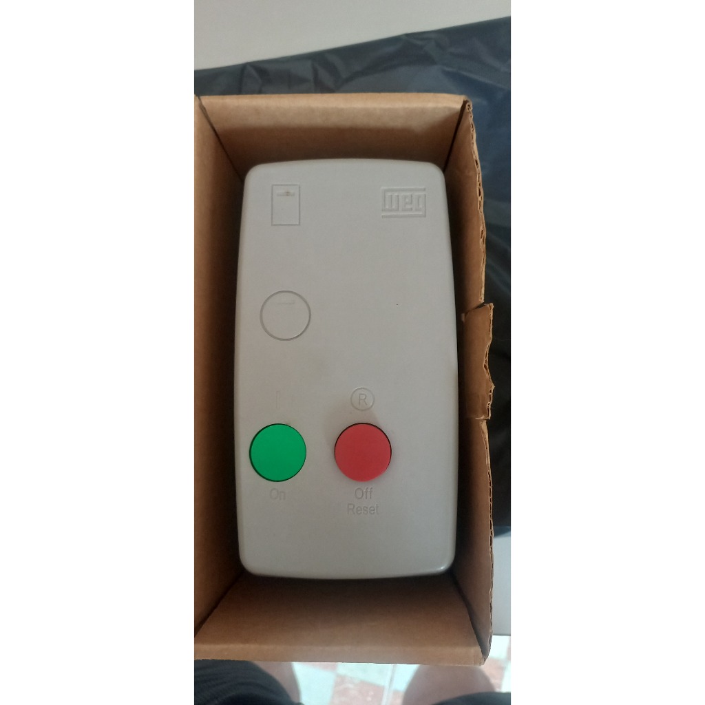 CHAVE DE PARTIDA WEG PDW 05 0,75 A 1 CV TRIFASICO 220V V25 COM FALTA DE FASE