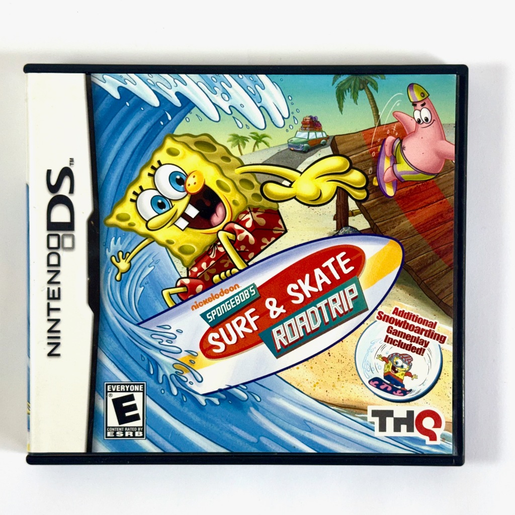 Spongebob Surf & Skate Roadtrip Nintendo Ds