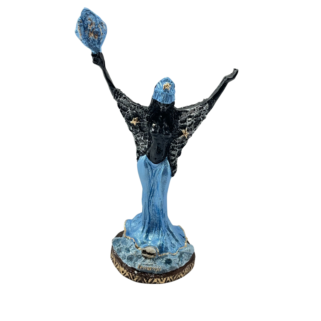 Imagem Orixá Iemanja 15cm em Resina em Oferta na Shopee