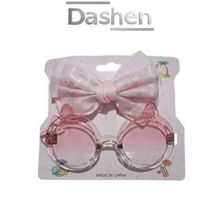 Óculos de Sol Infantil Feminino Com Laço Fofo Estilo Fashion Carnaval em Oferta na Shopee