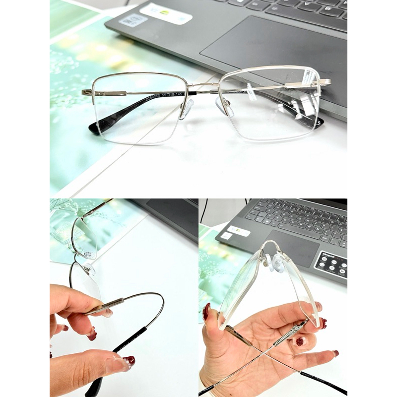 Armação de óculos Titanium / Flexível Og / Fio de nylon/ Leve 2279 em Oferta na Shopee