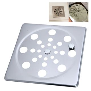 Grelha Ralo Banheiro Quadrada 10x10cm Abre E Fecha Cromado Tampa Fecho Rotativo Anti Inseto E Odor Lavanderia Vedação em Oferta na Shopee