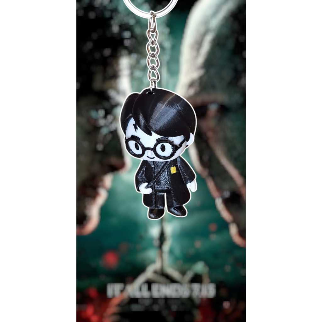 Chaveiro Colecionável Pequeno Bruxo Magic Harry Potter - Impressão 3D Premium Colorida